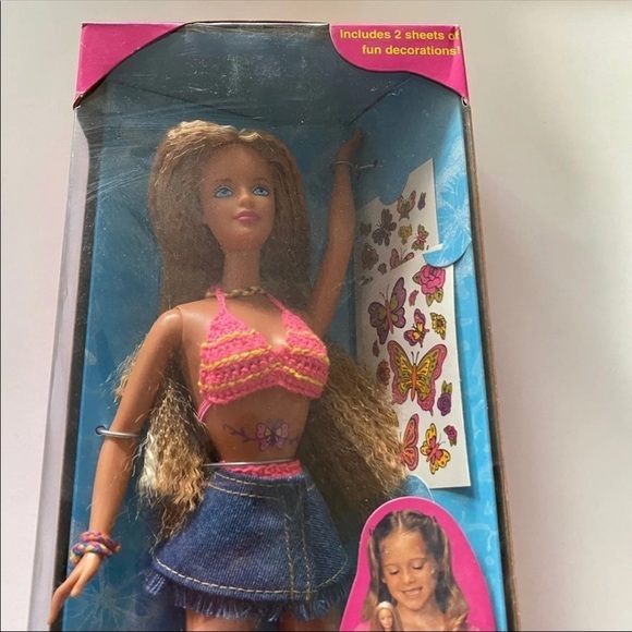 Barbie BUTTERFLY ART NEW IN BOX - Picture 3 of 6